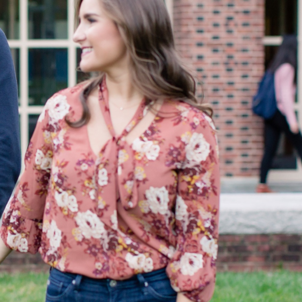 Floral blouse